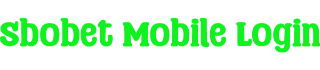 Sbobet Mobile Login